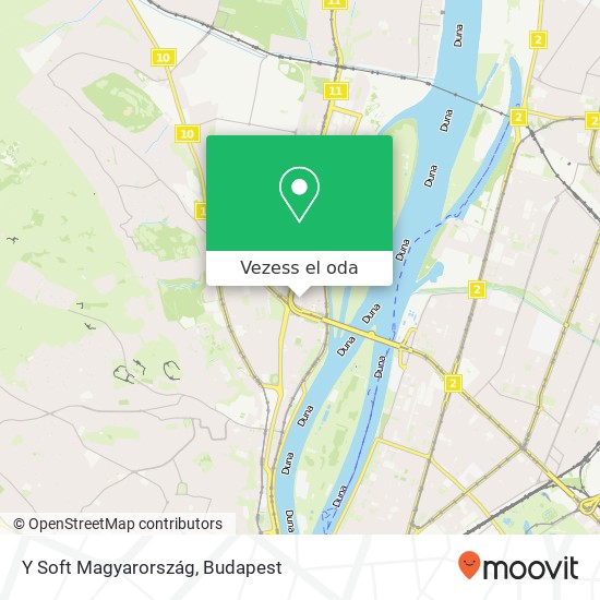 Y Soft Magyarország térkép