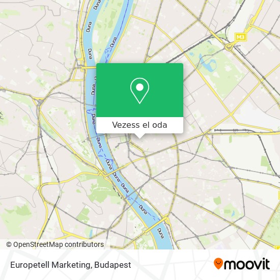 Europetell Marketing térkép