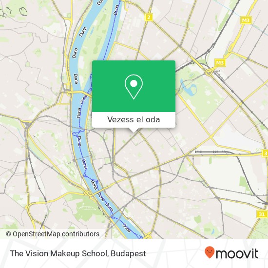 The Vision Makeup School térkép