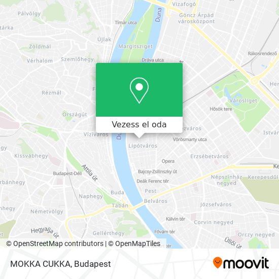 MOKKA CUKKA térkép