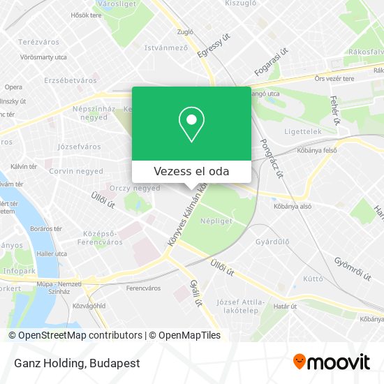 Ganz Holding térkép