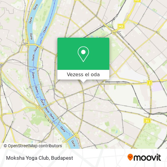 Moksha Yoga Club térkép