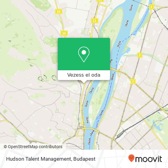 Hudson Talent Management térkép