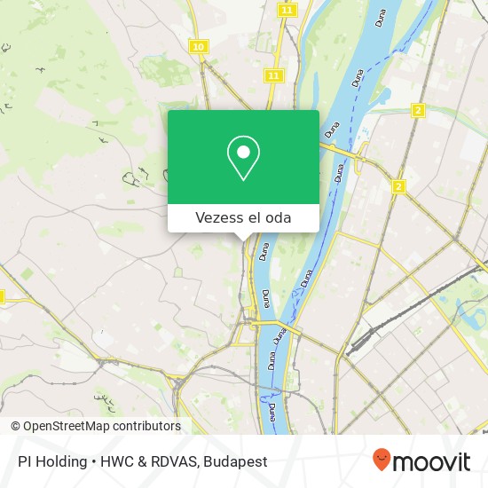PI Holding • HWC & RDVAS térkép