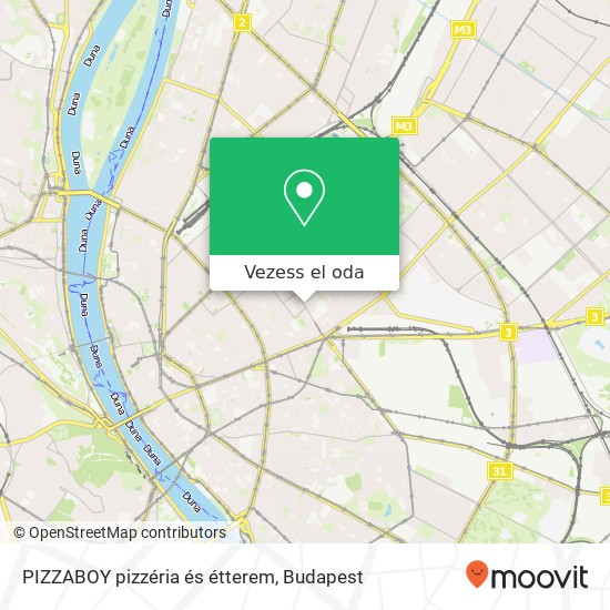 PIZZABOY pizzéria és étterem térkép