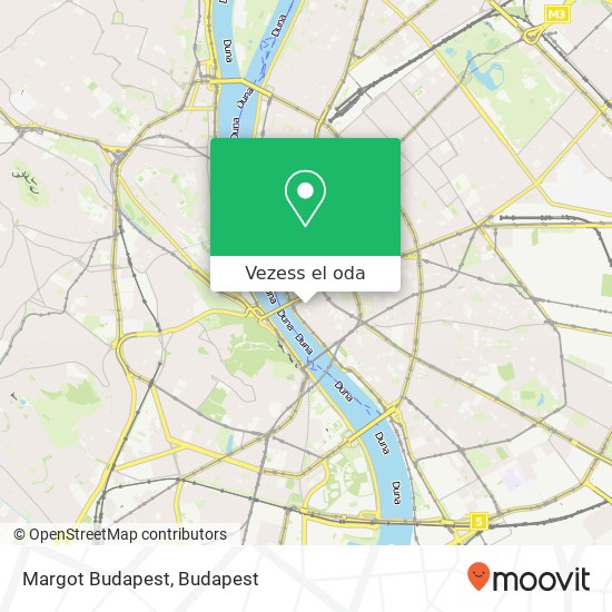 Margot Budapest térkép