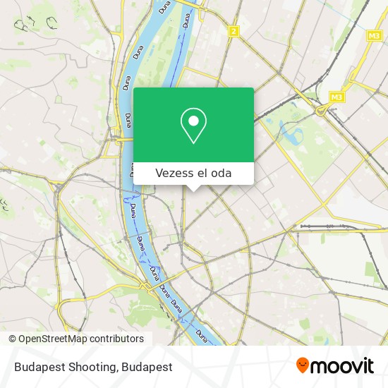 Budapest Shooting térkép