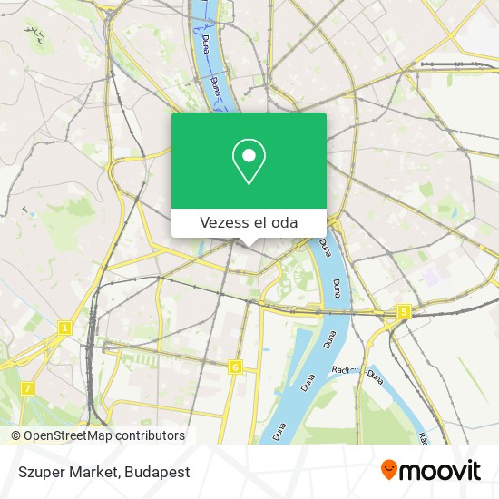 Szuper Market térkép