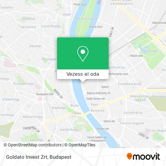 Goldato Invest Zrt térkép
