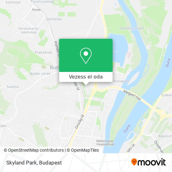Skyland Park térkép