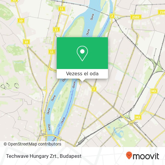 Techwave Hungary Zrt. térkép