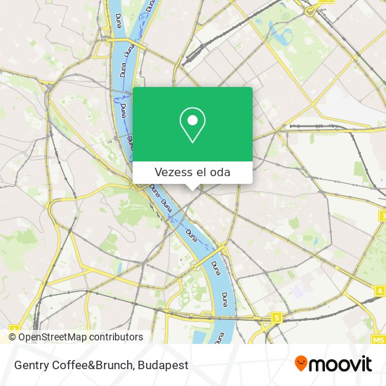 Gentry Coffee&Brunch térkép