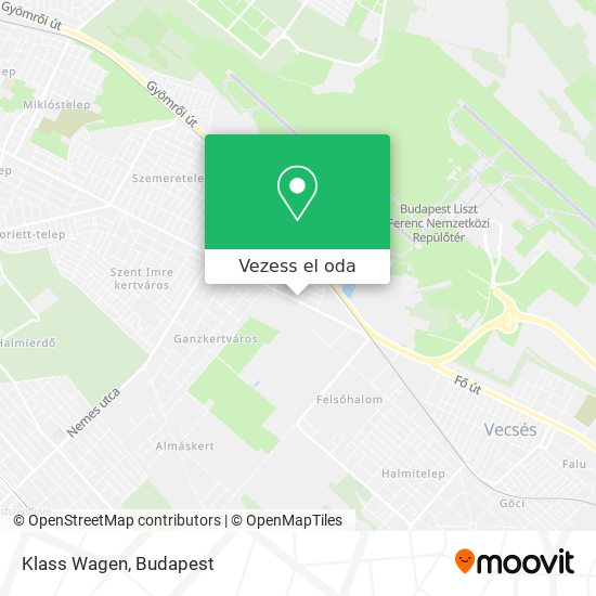 Klass Wagen térkép