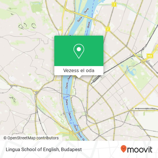 Lingua School of English térkép