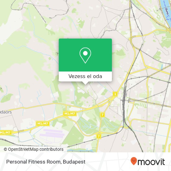 Personal Fitness Room térkép