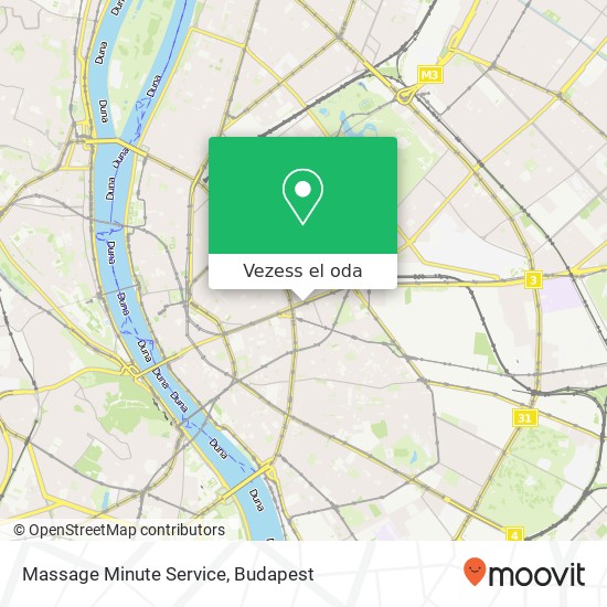 Massage Minute Service térkép