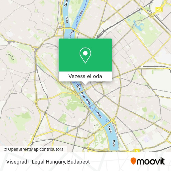 Visegrad+ Legal Hungary térkép