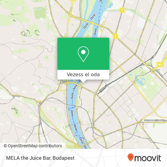 MELA the Juice Bar térkép