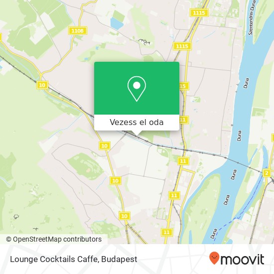 Lounge Cocktails Caffe térkép