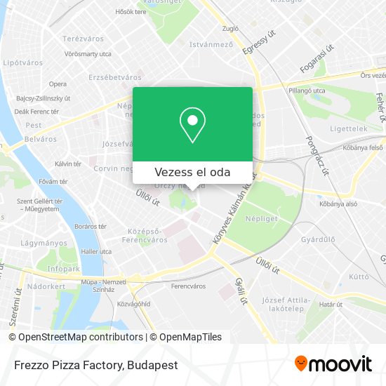 Frezzo Pizza Factory térkép