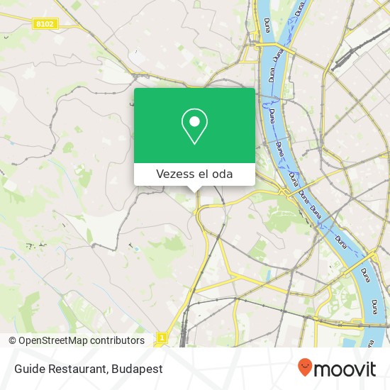 Guide Restaurant térkép