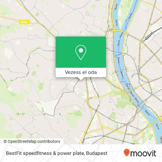 BestFit speedfitness & power plate térkép