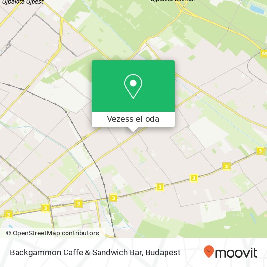 Backgammon Caffé & Sandwich Bar térkép