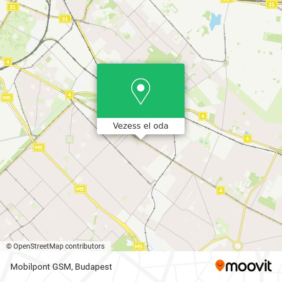 Mobilpont GSM térkép