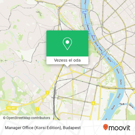 Manager Office (Korsi Edition) térkép