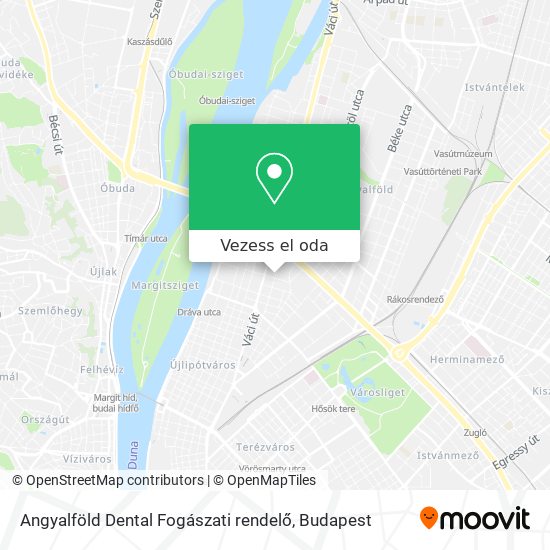 Angyalföld Dental Fogászati rendelő térkép