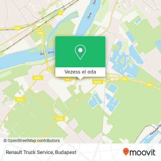 Renault Truck Service térkép