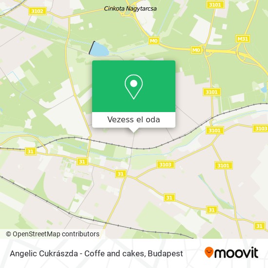 Angelic Cukrászda - Coffe and cakes térkép