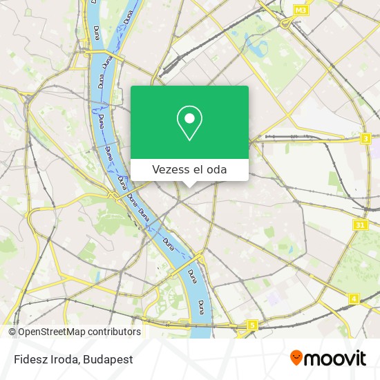 Fidesz Iroda térkép