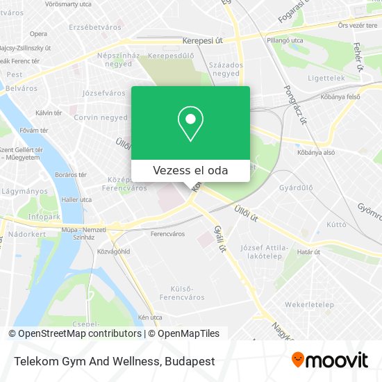 Telekom Gym And Wellness térkép