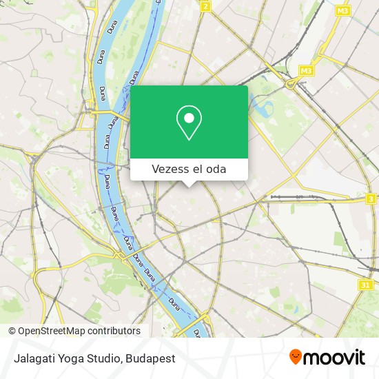 Jalagati Yoga Studio térkép