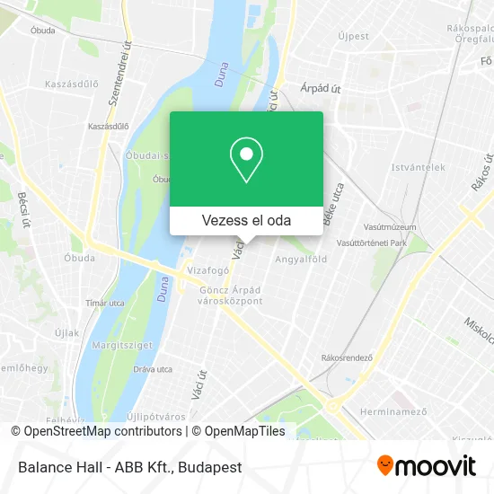 Balance Hall - ABB Kft. térkép