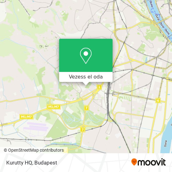 Kurutty HQ térkép