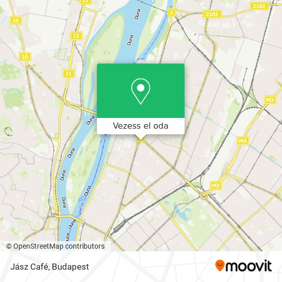 Jász Café térkép