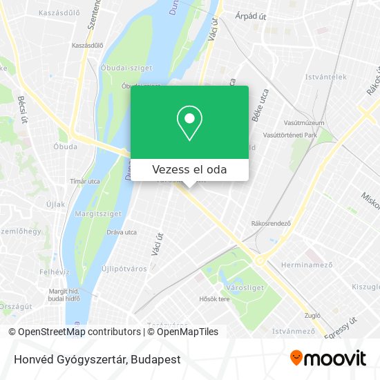 Honvéd Gyógyszertár térkép