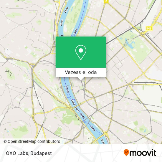 OXO Labs térkép