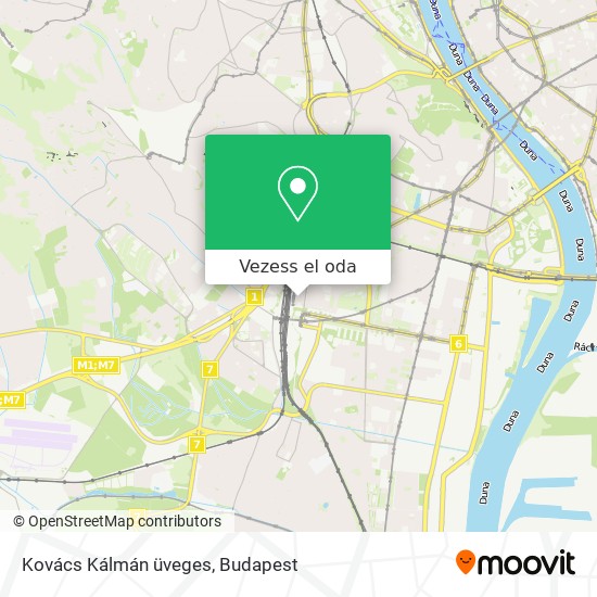 Kovács Kálmán üveges térkép