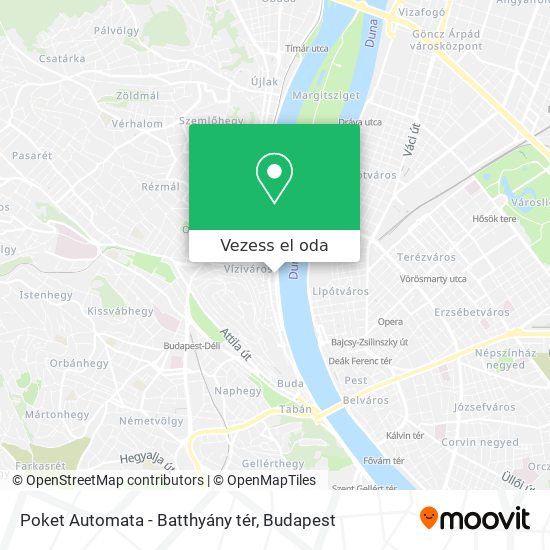 Poket Automata - Batthyány tér térkép