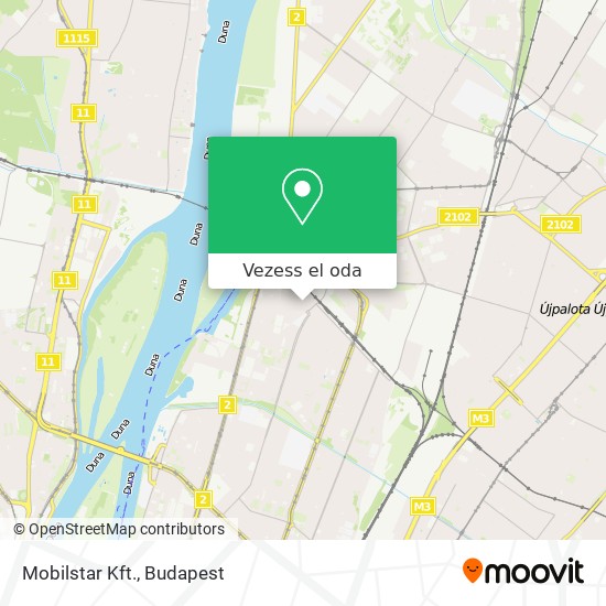 Mobilstar Kft. térkép