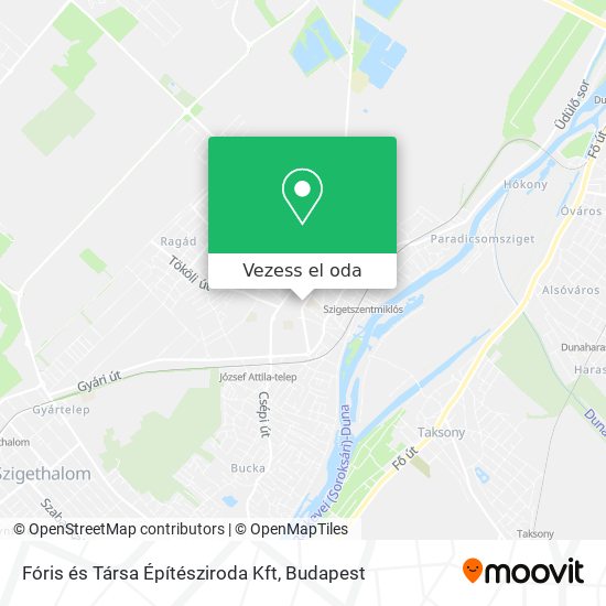 Fóris és Társa Építésziroda Kft térkép