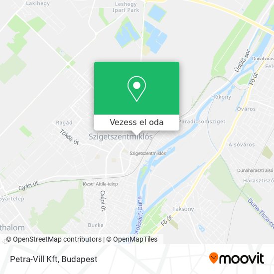 Petra-Vill Kft térkép