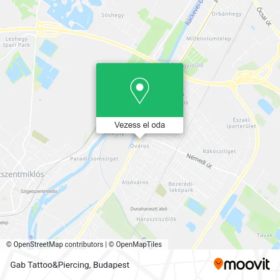 Gab Tattoo&Piercing térkép