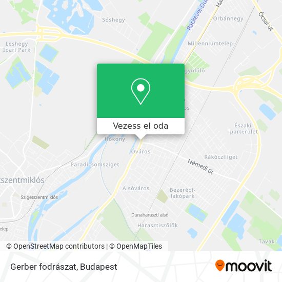 Gerber fodrászat térkép