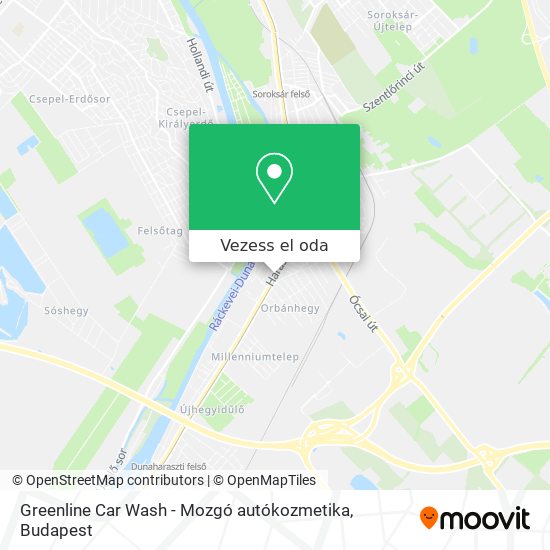 Greenline Car Wash - Mozgó autókozmetika térkép