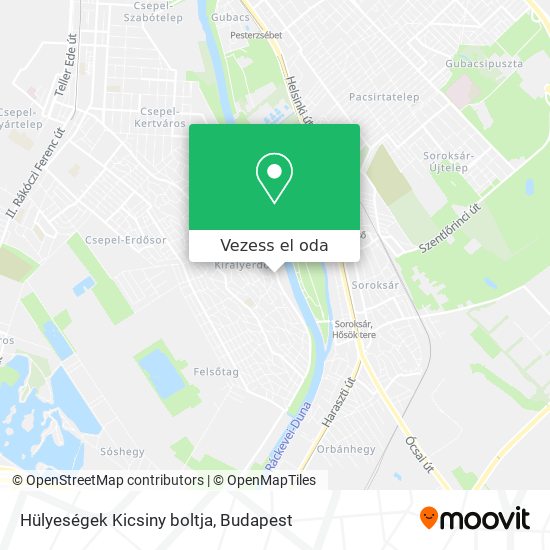 Hülyeségek Kicsiny boltja térkép