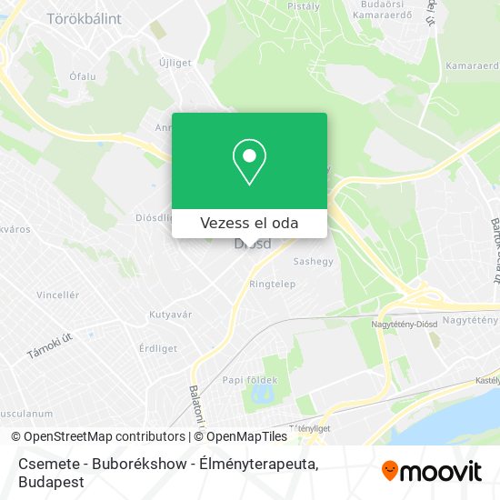 Csemete - Buborékshow - Élményterapeuta térkép